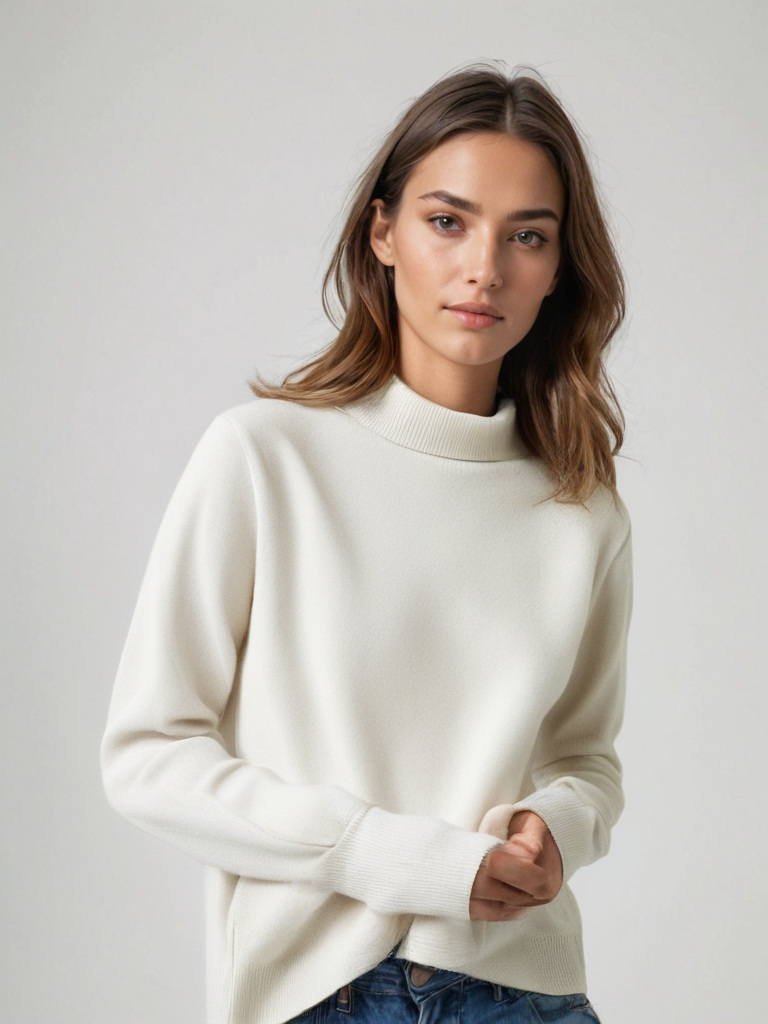 Cashmere Turtleneck Sweater