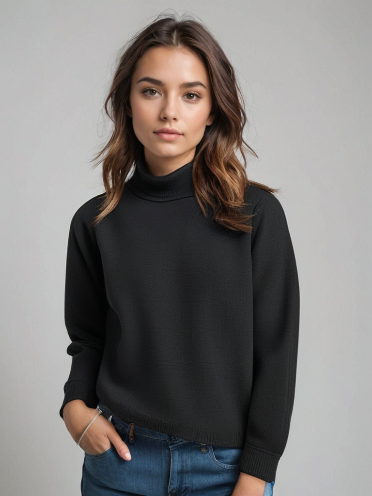 Cashmere Turtleneck Sweater