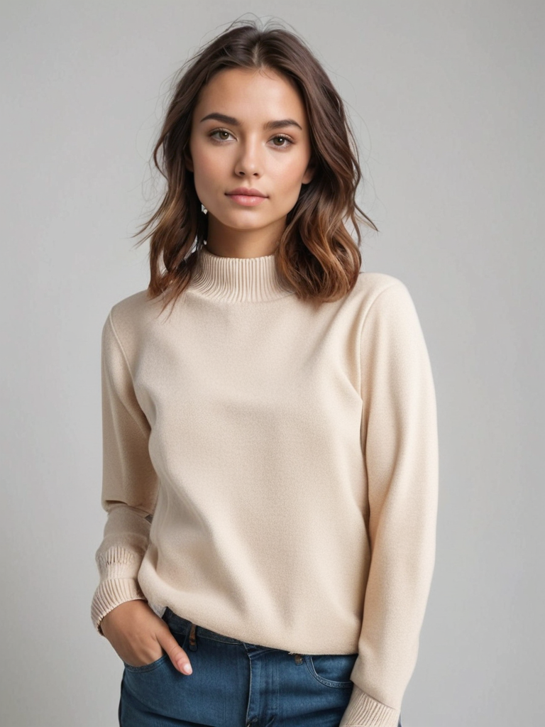 Cashmere Turtleneck Sweater