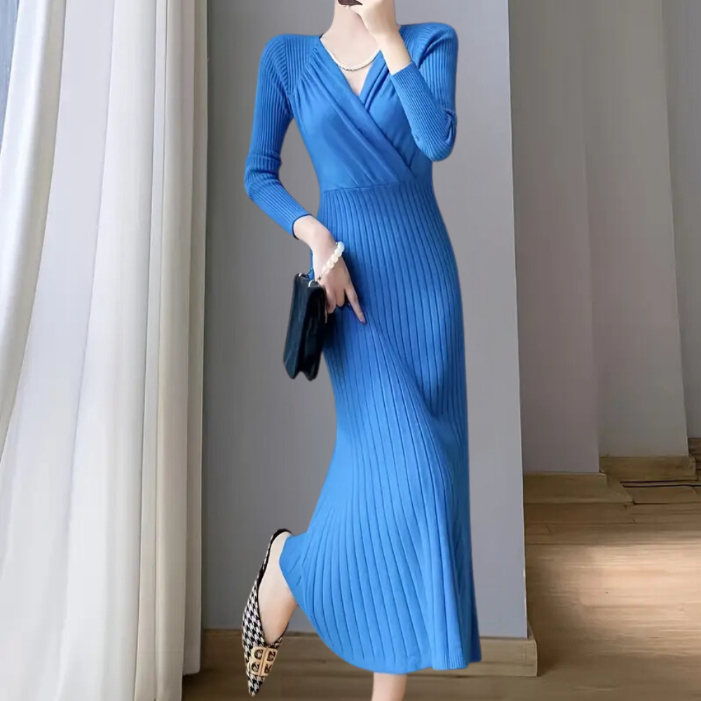 Elegant Knit Dress – Timeless Style & Comfort